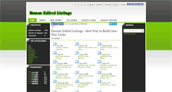 Desktop Screenshot of humaneditedlistings.com